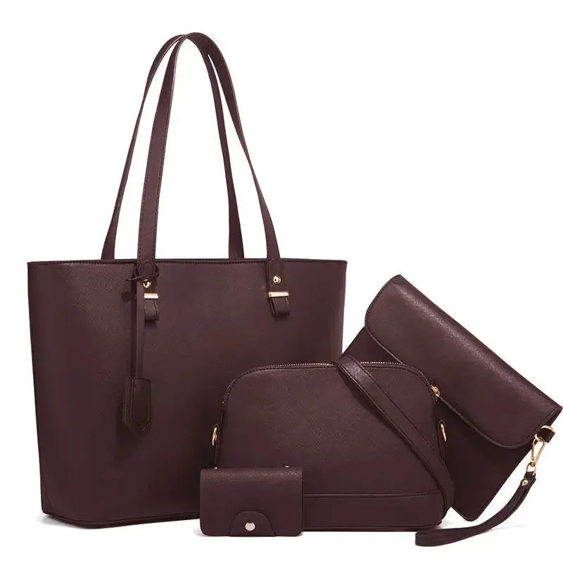 Serivo Serivo Office Handbag Set - Burgundy Matching Bag Combo - matching bag and shoes combo online Islamabad