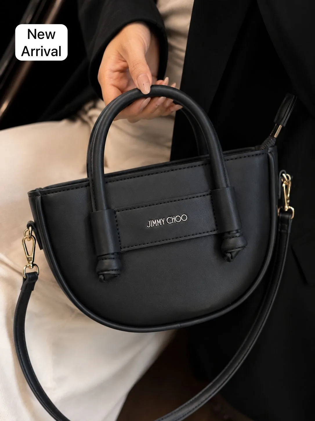 Buy New Moon Bag - Navy in Black online in Pakistan - Serivo Handbags