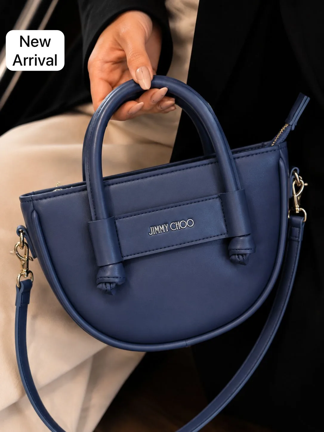 Buy New Moon Bag - Navy online in Pakistan - Serivo Handbags