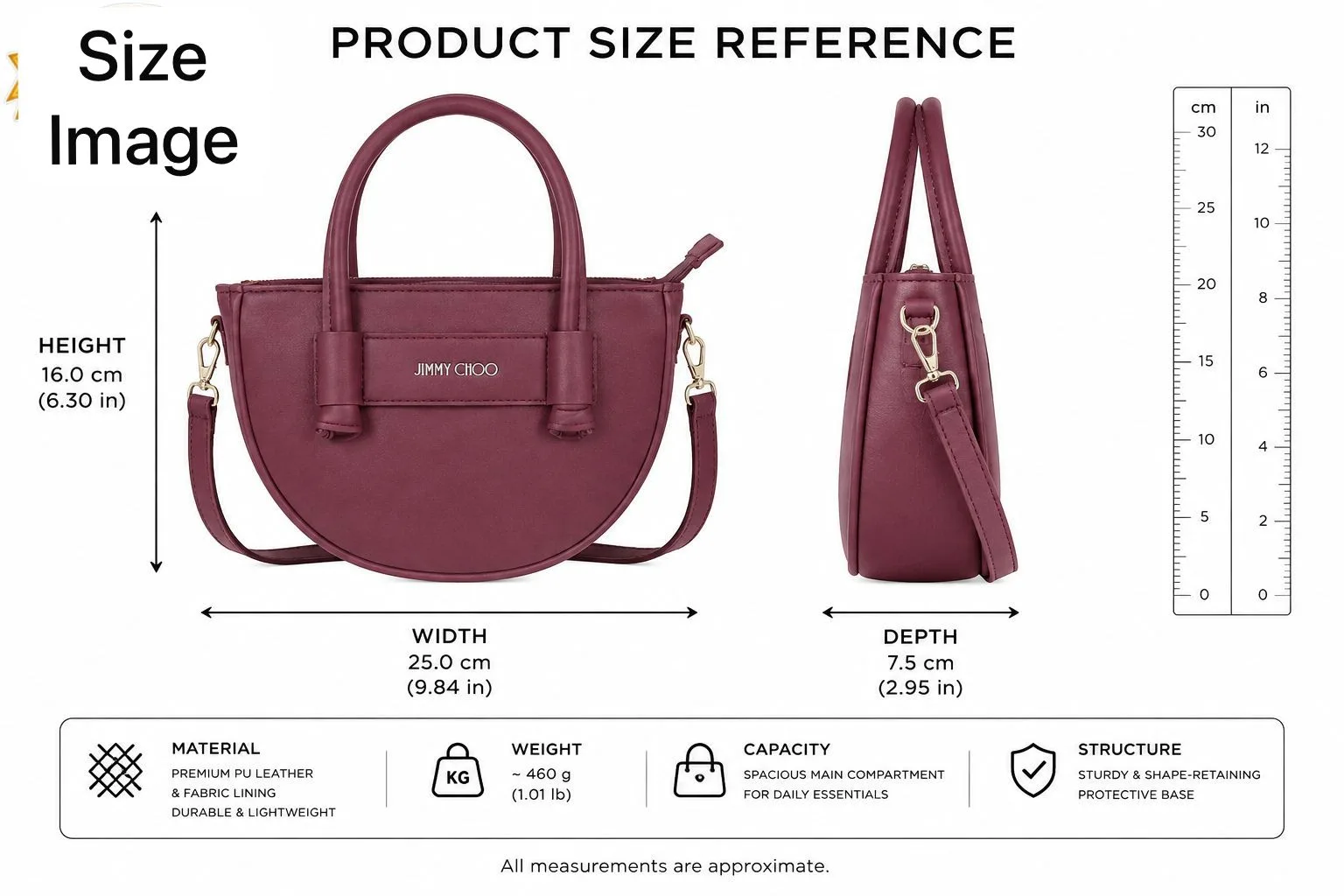 Buy New Moon Bag - Mint online in Pakistan - Serivo Handbags view 2