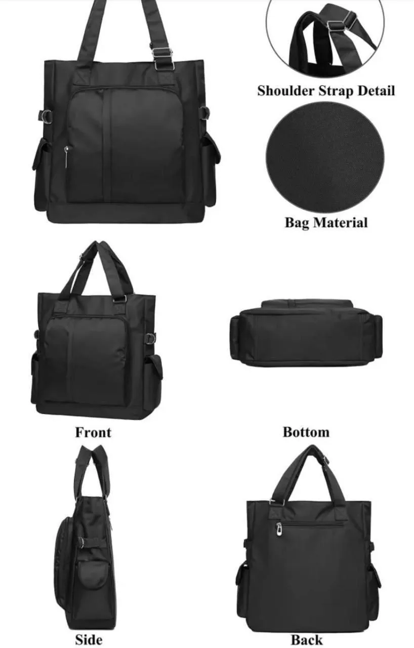 Buy Serivo Mother Care Bag - Black online in Pakistan - Serivo Handbags view 4