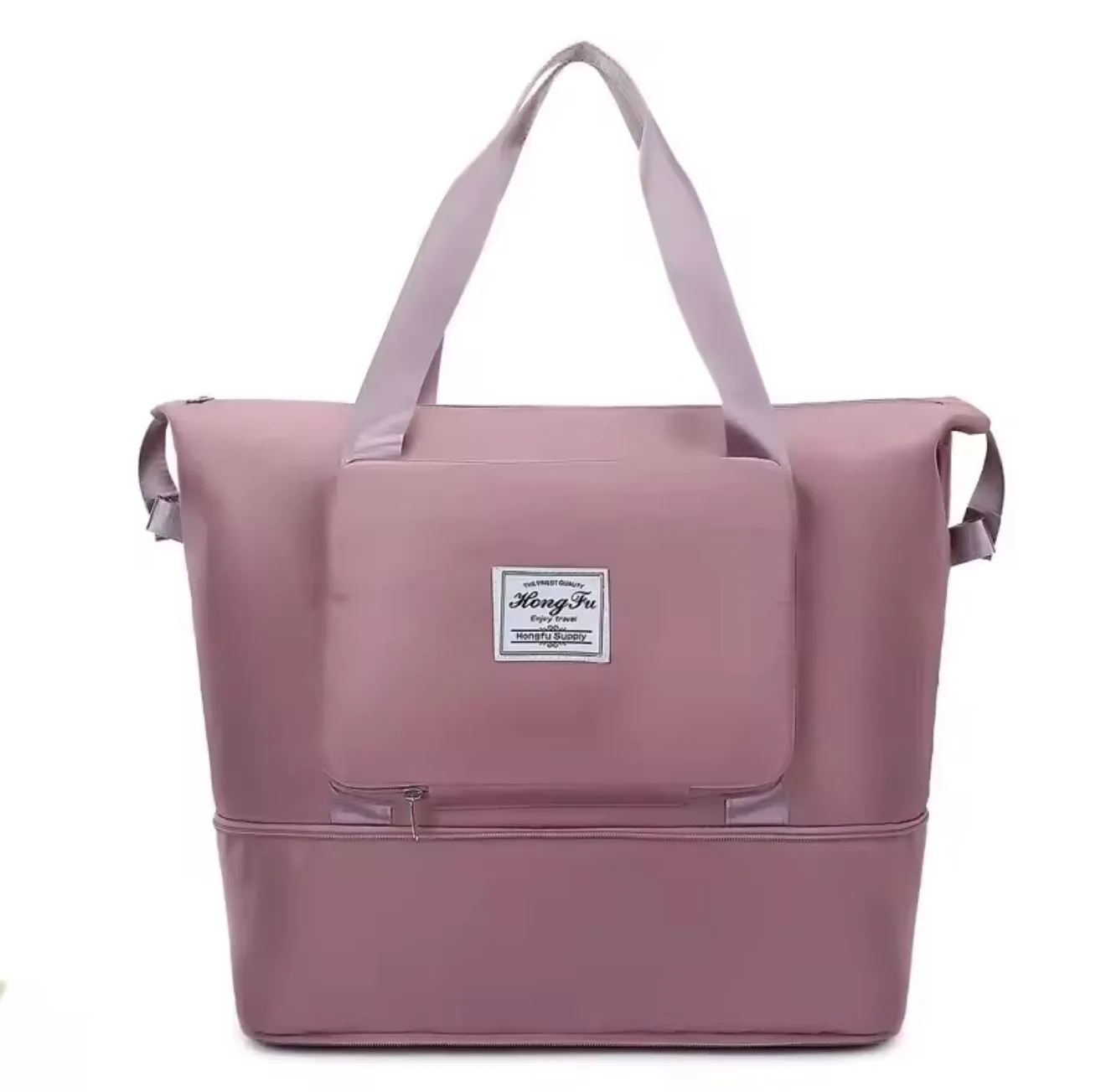 Buy Serivo Expandable Foldable Travel & Mother Care Bag - Pink online in Pakistan - Serivo Handbags view 2