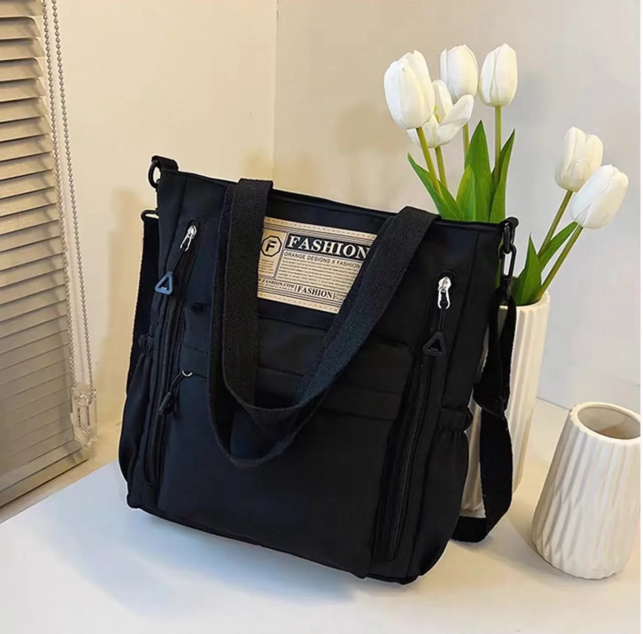 Buy Serivo Travel & Mother Care Bag - Black online in Pakistan - Serivo Handbags