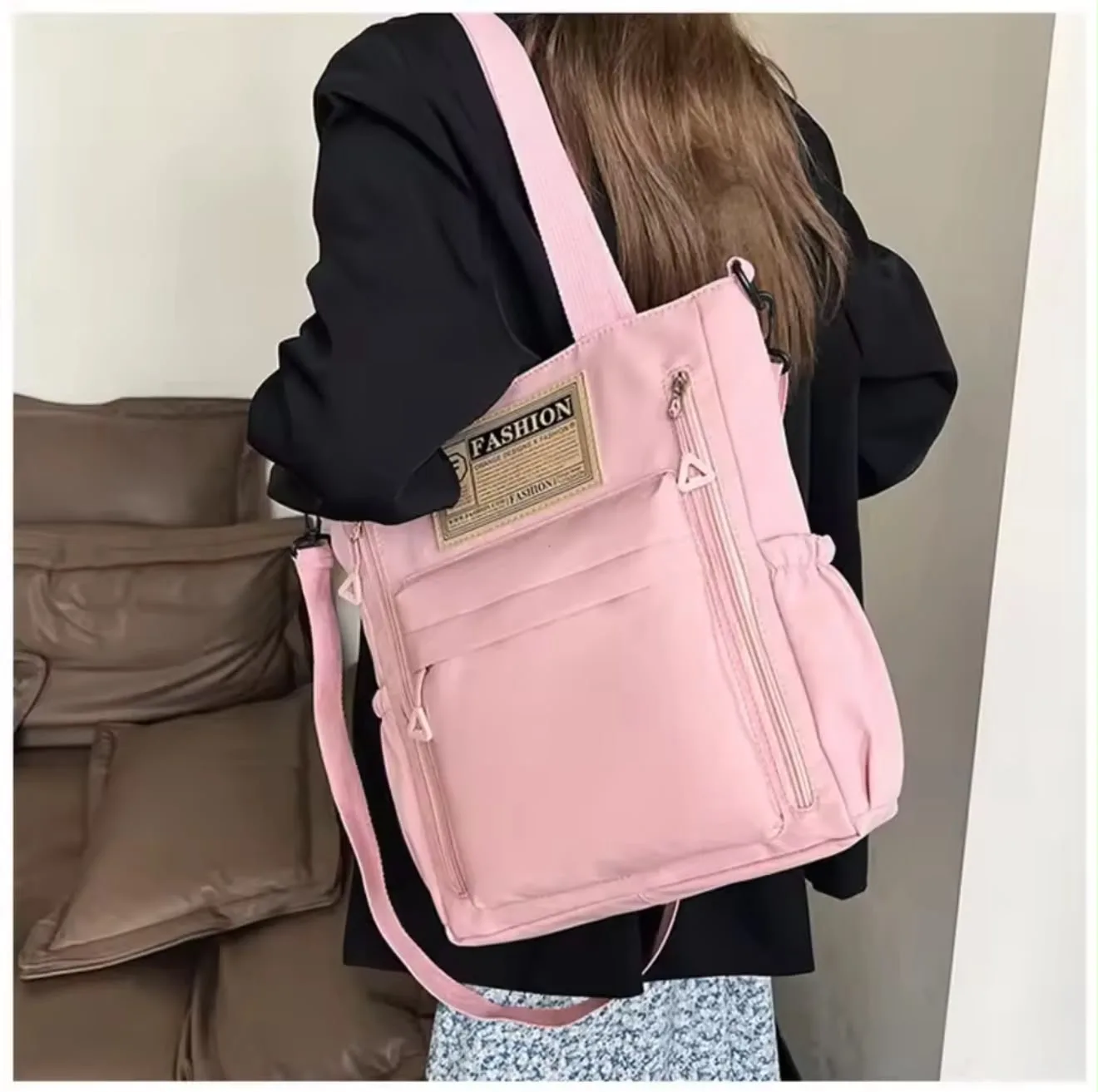 Buy Serivo Travel & Mother Care Bag - Pink online in Pakistan - Serivo Handbags view 2