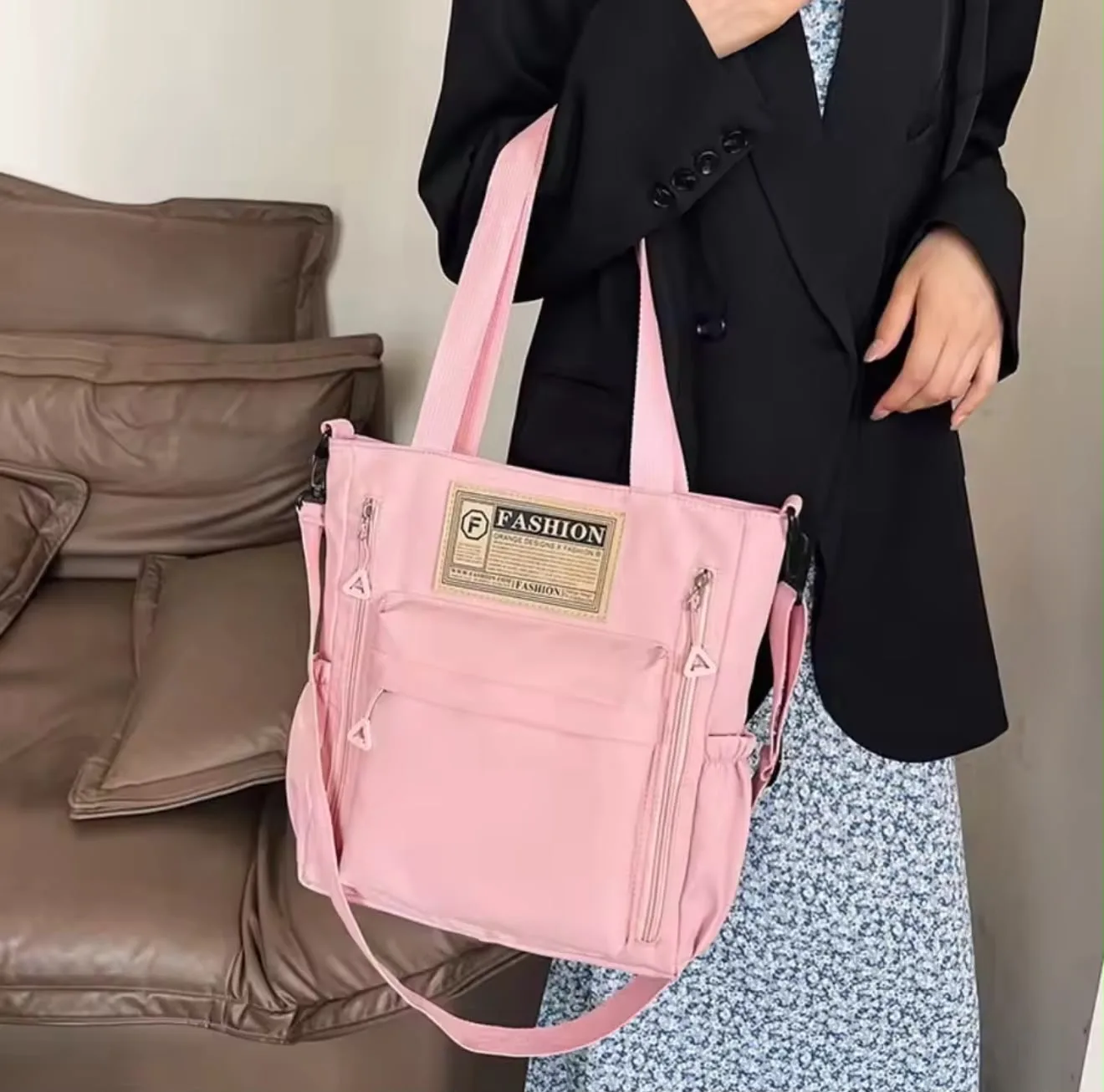 Buy Serivo Travel & Mother Care Bag - Pink online in Pakistan - Serivo Handbags view 3